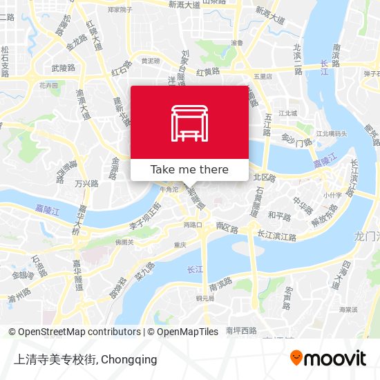 上清寺美专校街 map