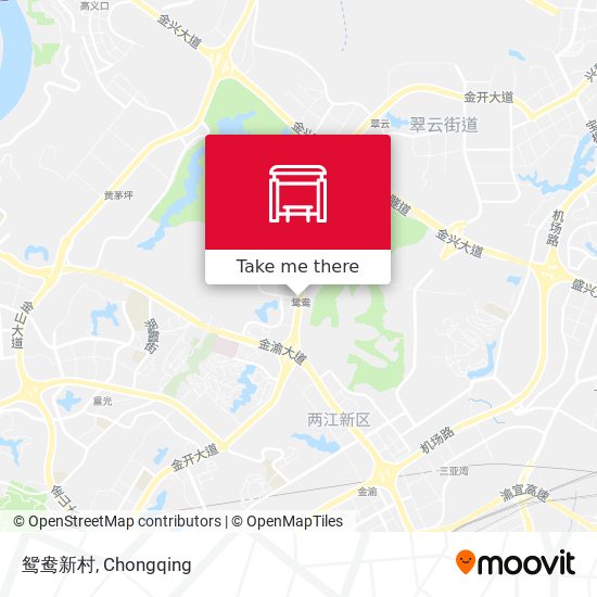 鸳鸯新村 map