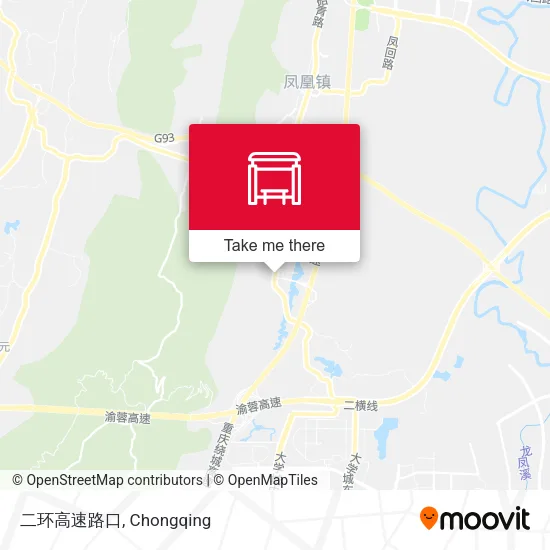 二环高速路口 map