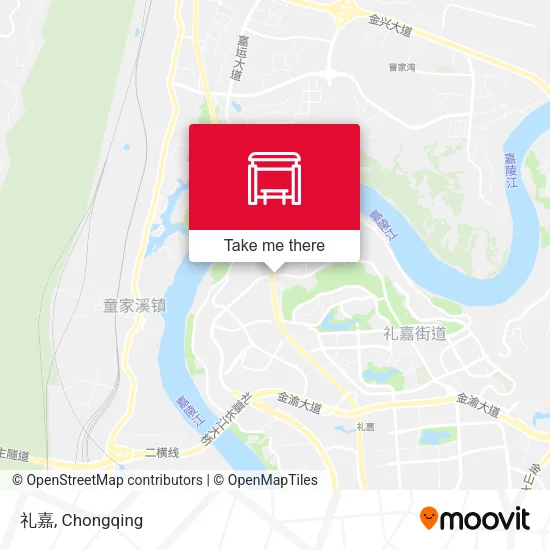 礼嘉 map