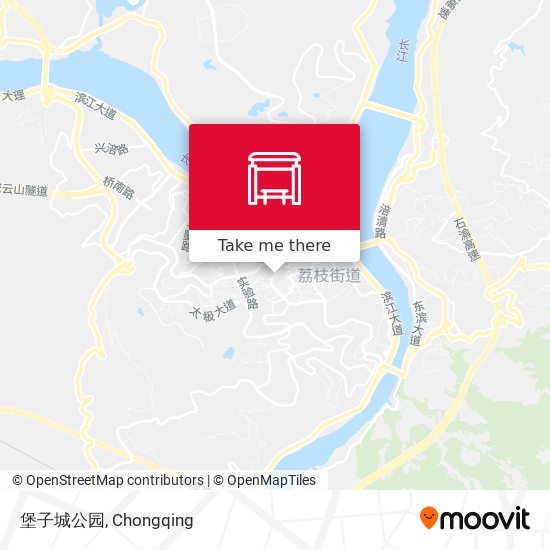 堡子城公园 map