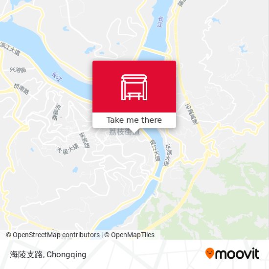 海陵支路 map