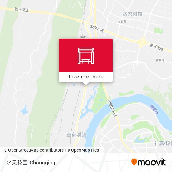 水天花园 map