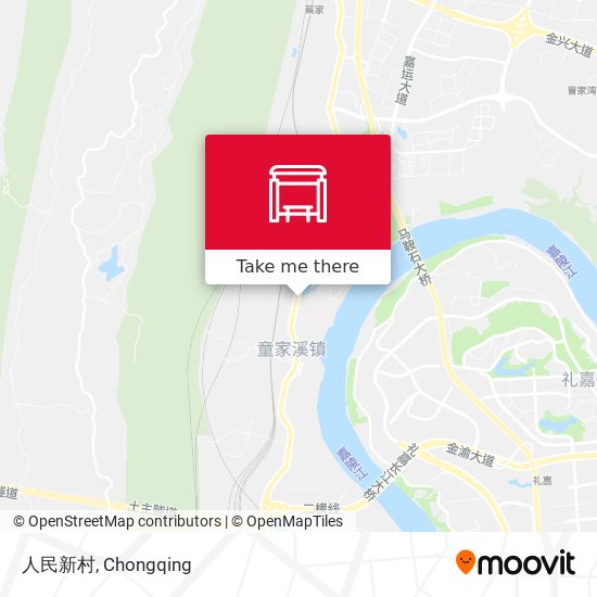 人民新村 map