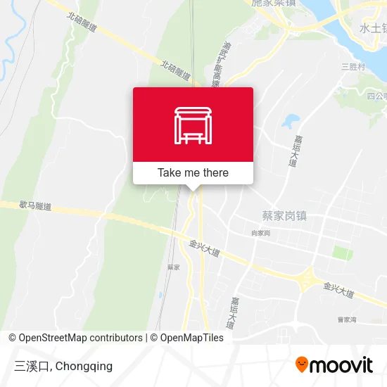 三溪口 map