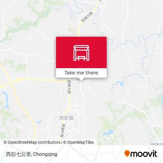 西彭七公里 map