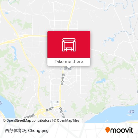 西彭体育场 map