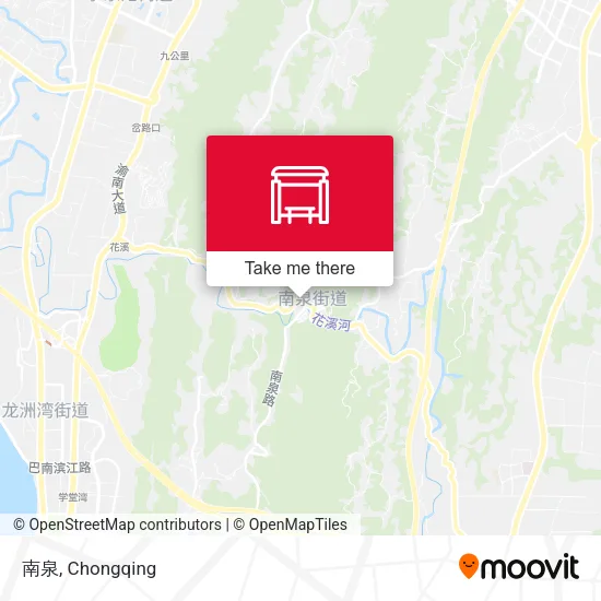 南泉 map
