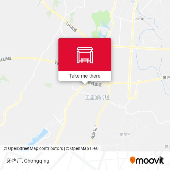 床垫厂 map