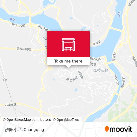 步阳小区 map