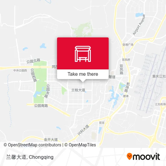 兰馨大道 map