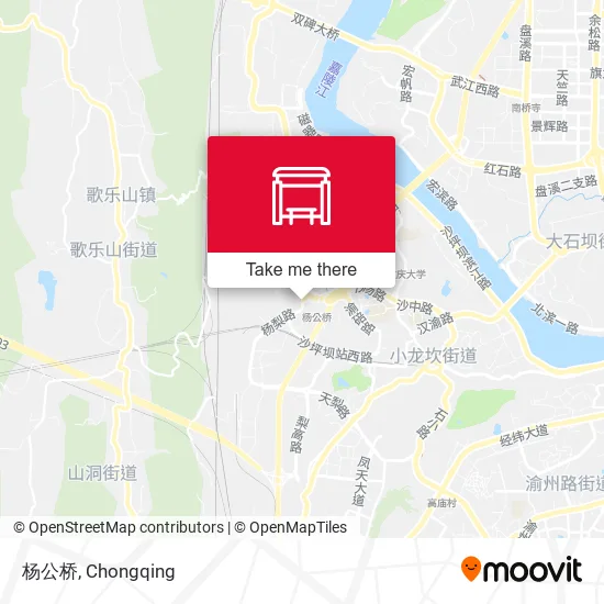 杨公桥 map
