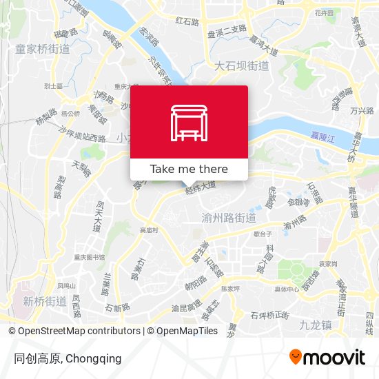 同创高原 map