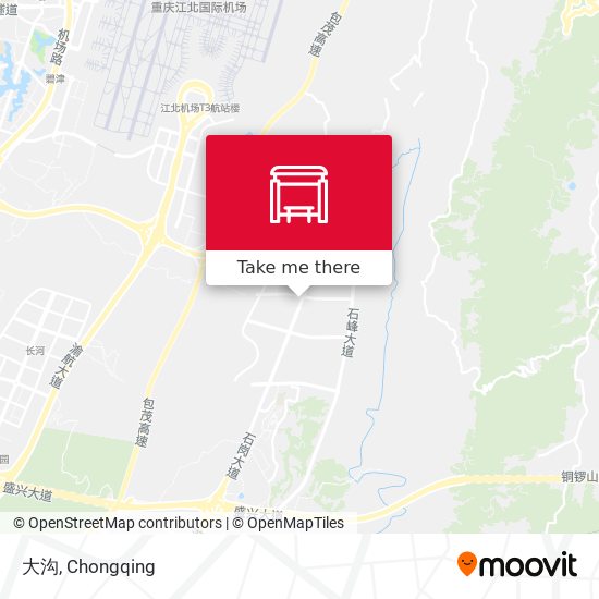 大沟 map