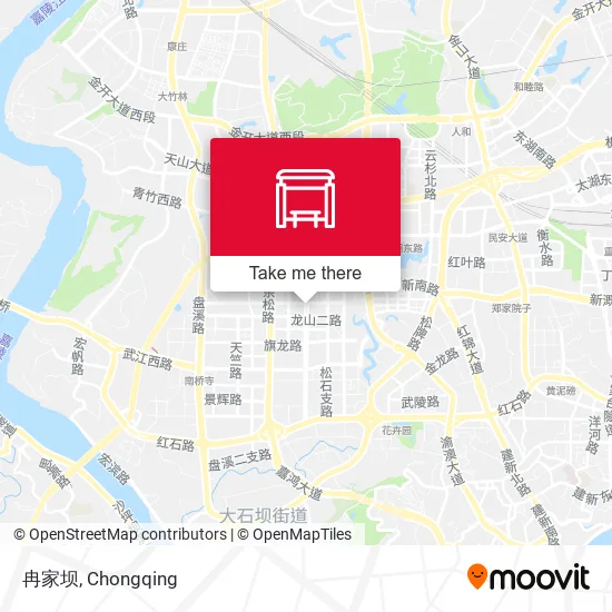 冉家坝 map