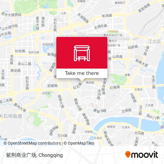 紫荆商业广场 map