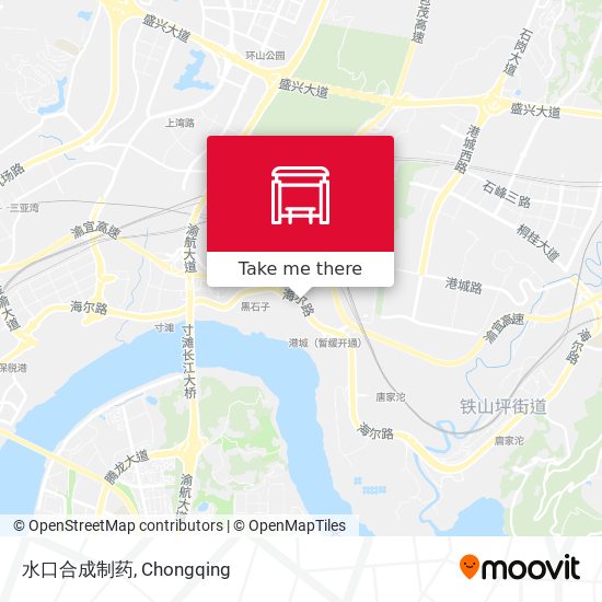 水口合成制药 map