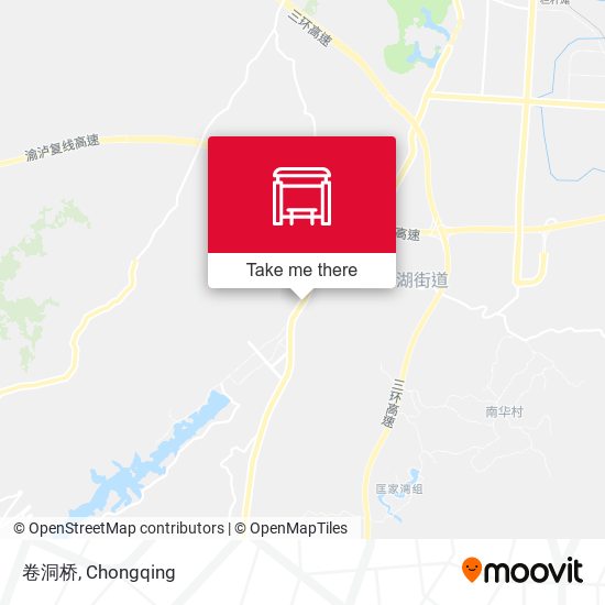 卷洞桥 map