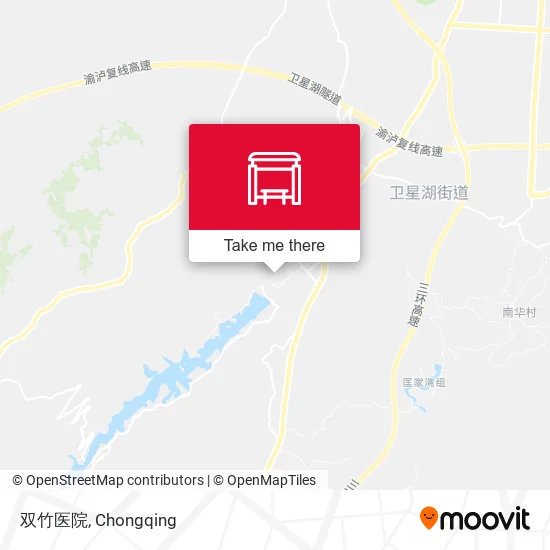 双竹医院 map