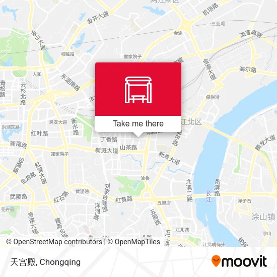 天宫殿 map