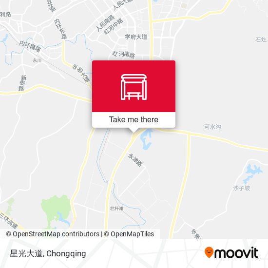 星光大道 map
