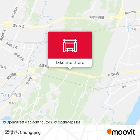 翠微路 map