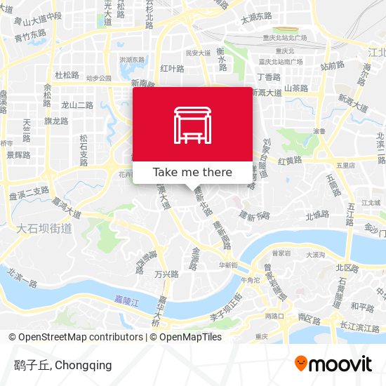 鹞子丘 map