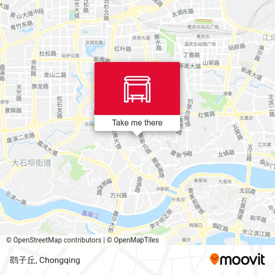 鹞子丘 map