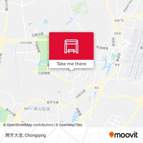 腾芳大道 map