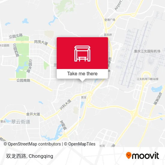 双龙西路 map