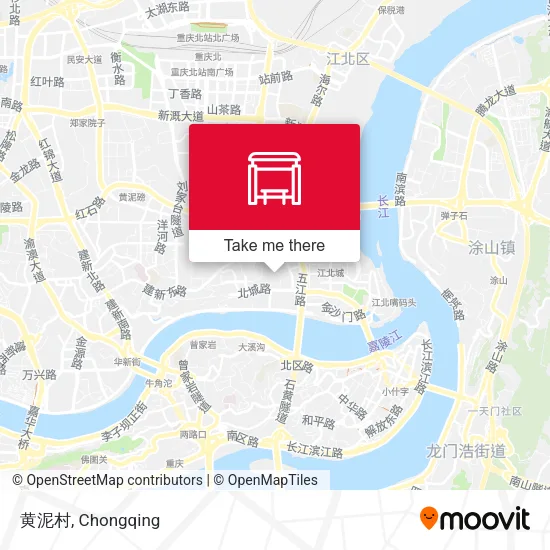 黄泥村 map
