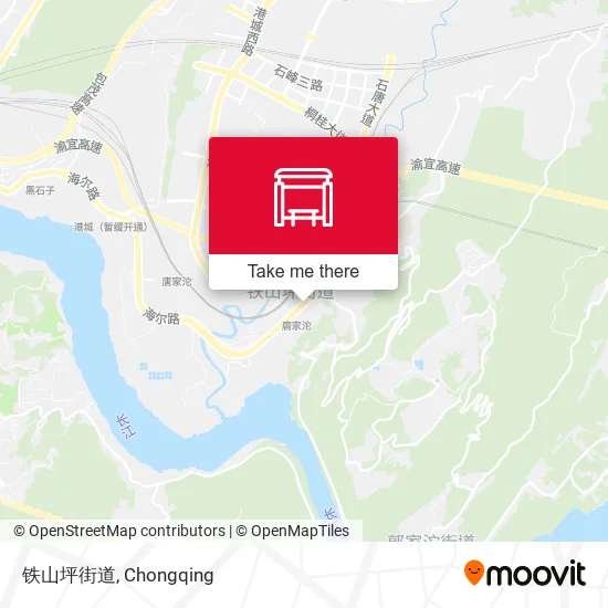 铁山坪街道 map