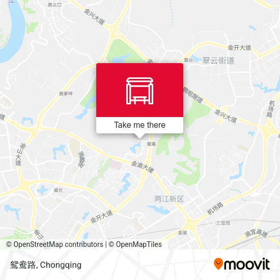 鸳鸯路 map