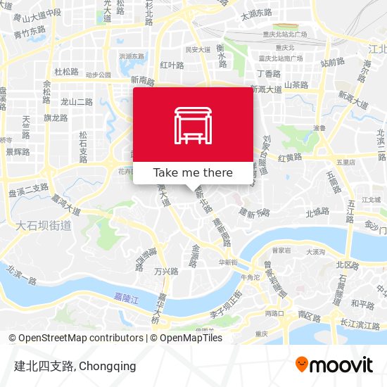 建北四支路 map