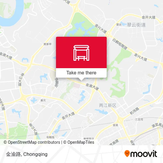 金渝路 map