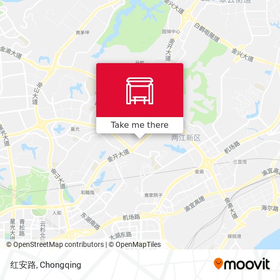 红安路 map