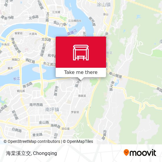 海棠溪立交 map