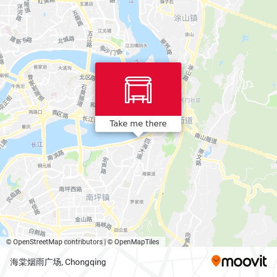 海棠烟雨广场 map