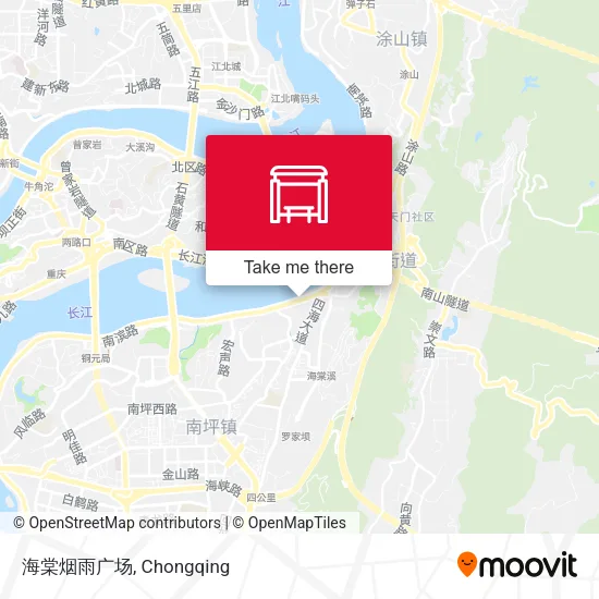 海棠烟雨广场 map