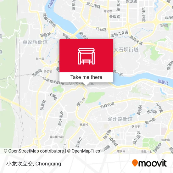 小龙坎立交 map