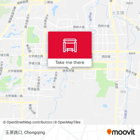 玉屏路口 map
