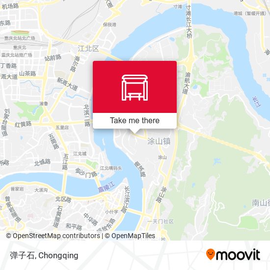 弹子石 map