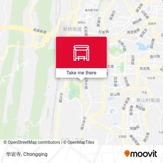 华岩寺 map