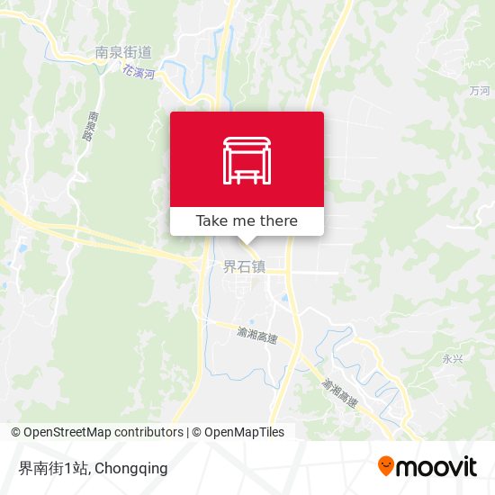 界南街1站 map