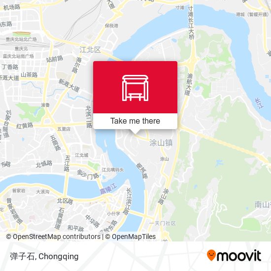 弹子石 map