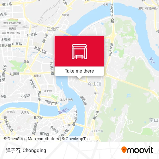 弹子石 map