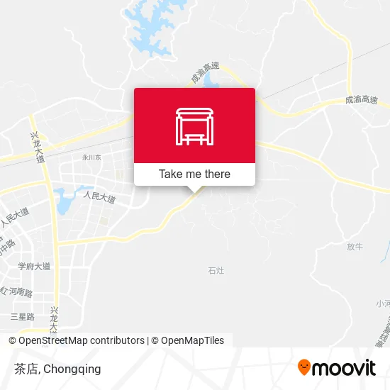 茶店 map