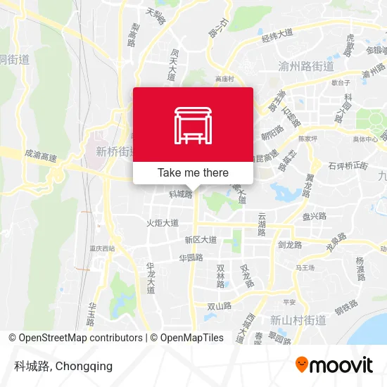 科城路 map