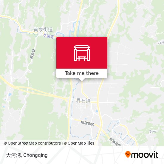 大河湾 map