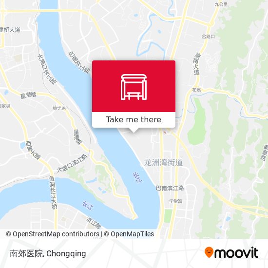 南郊医院 map